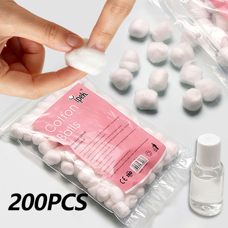 Nail Art Remove - Boules de coton pour dissolvant de