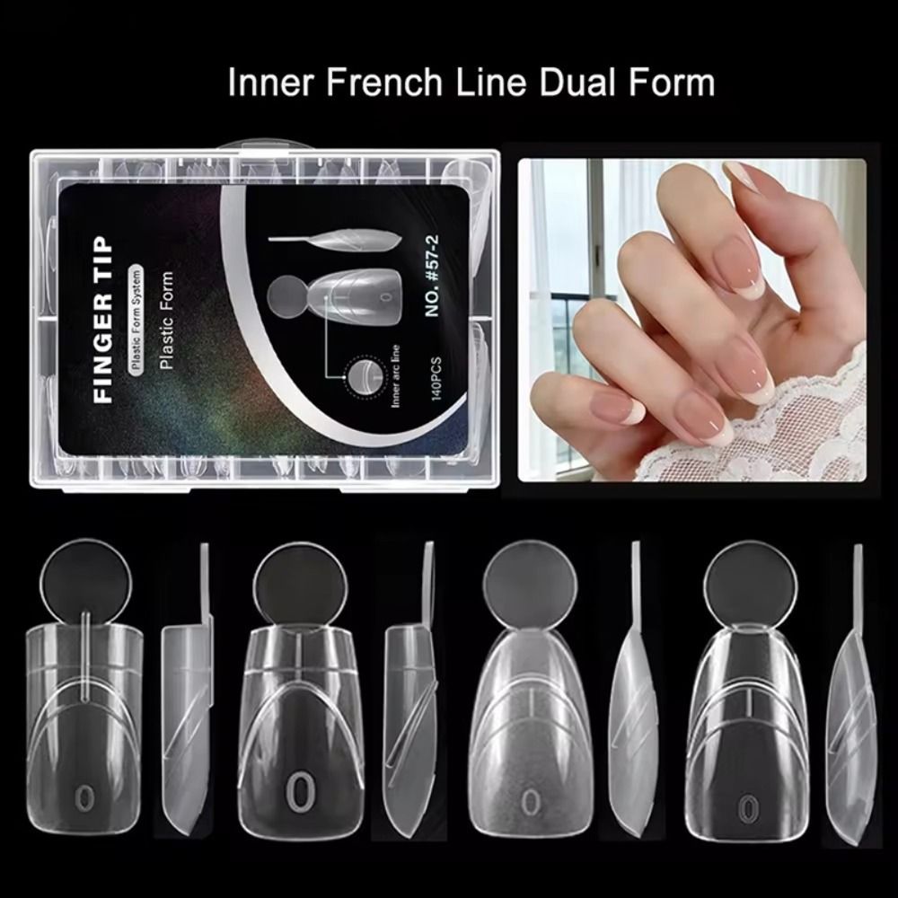 Nail Extension Form - 140 pièces de formes à ongles