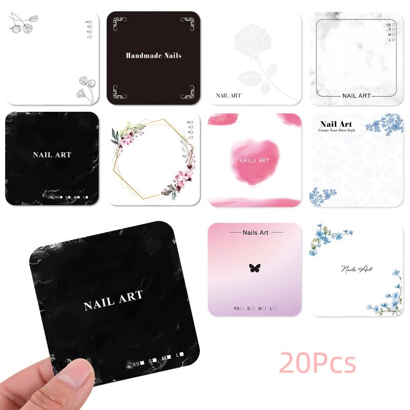 Nail Art Zone - Z.20Sheets Carte de présentation en carton