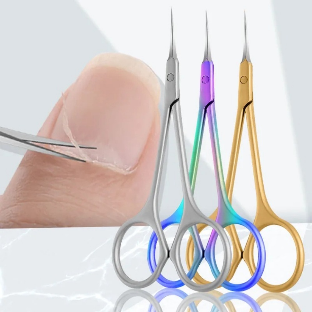 Nail Extension Form - Ciseaux à pointe incurvée en acier