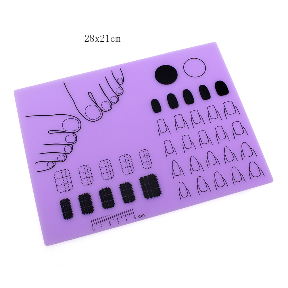 Nail Art Zone - Tapis de stamping pour nail art,