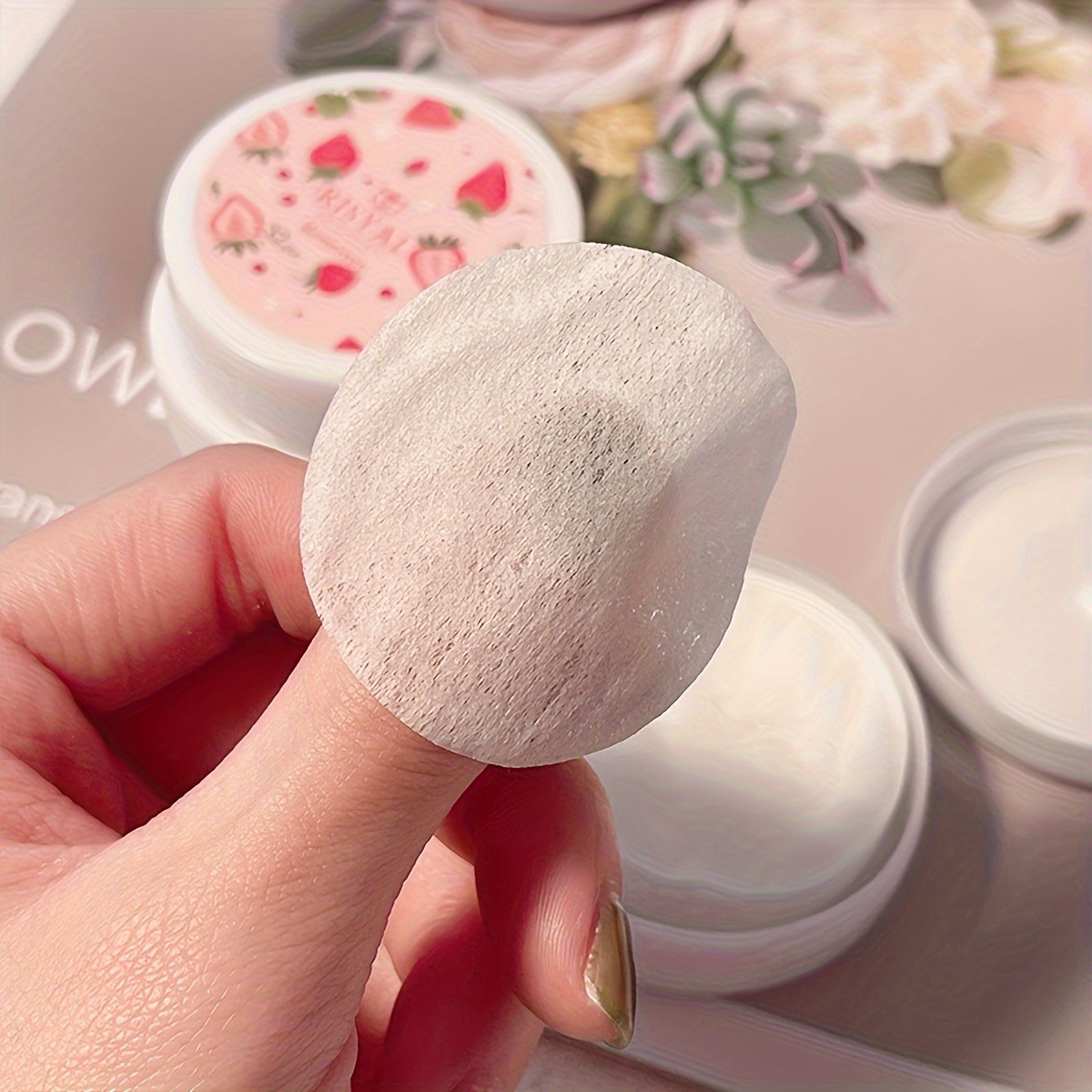 Nail Art Remove - Tampons dissolvant de vernis à ongles