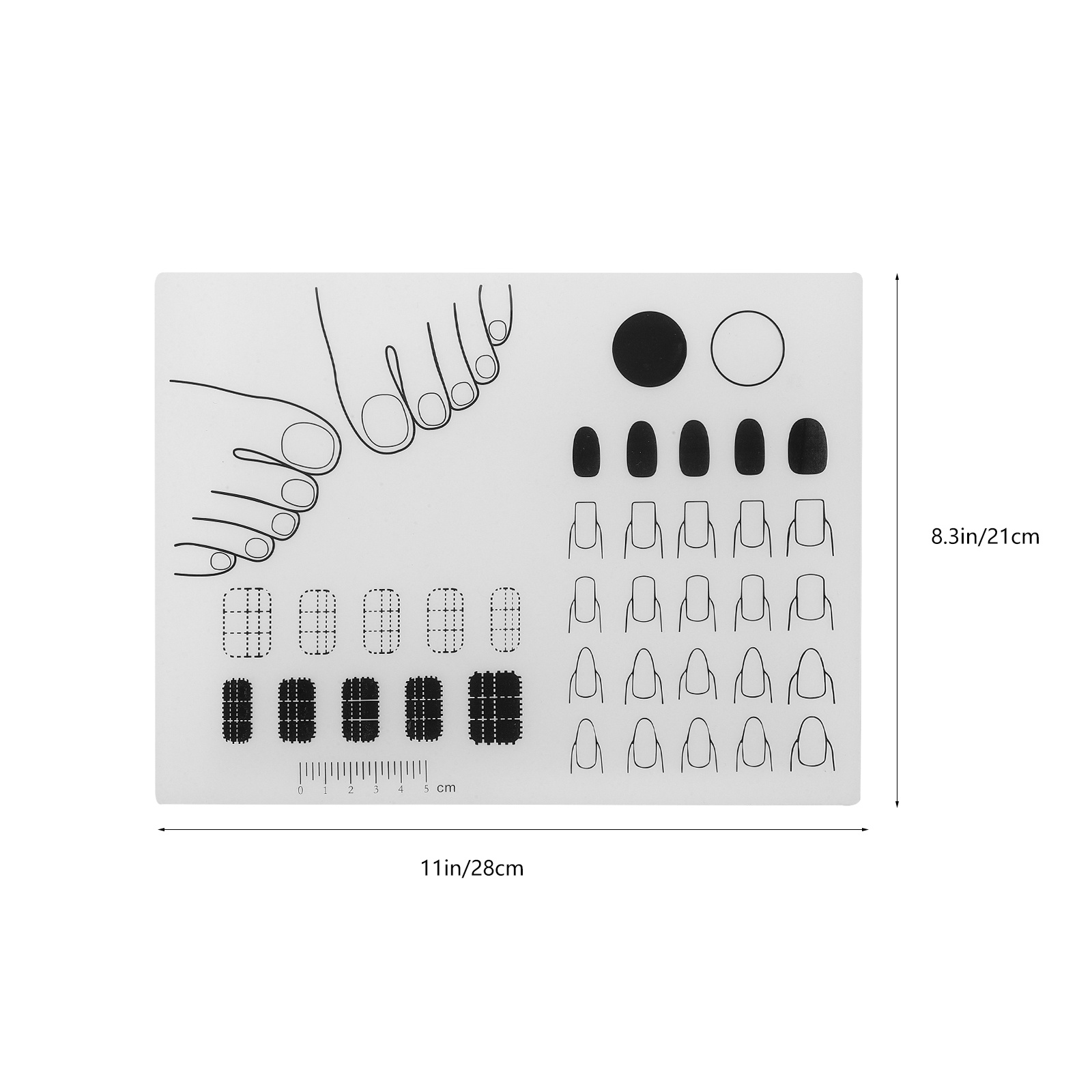 Tapis d'estampage pour Nail Ar - Nail Art Zone avis et prix