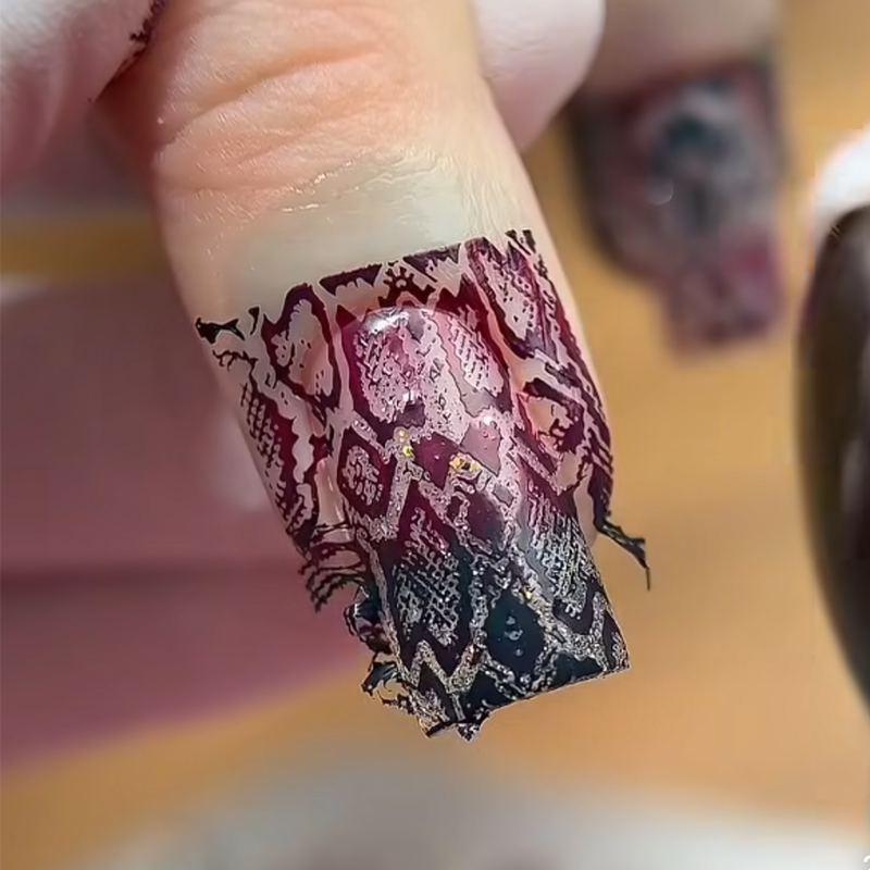 Plaques d'estampage pour ongle - Nail Art Zebra Design avis et prix