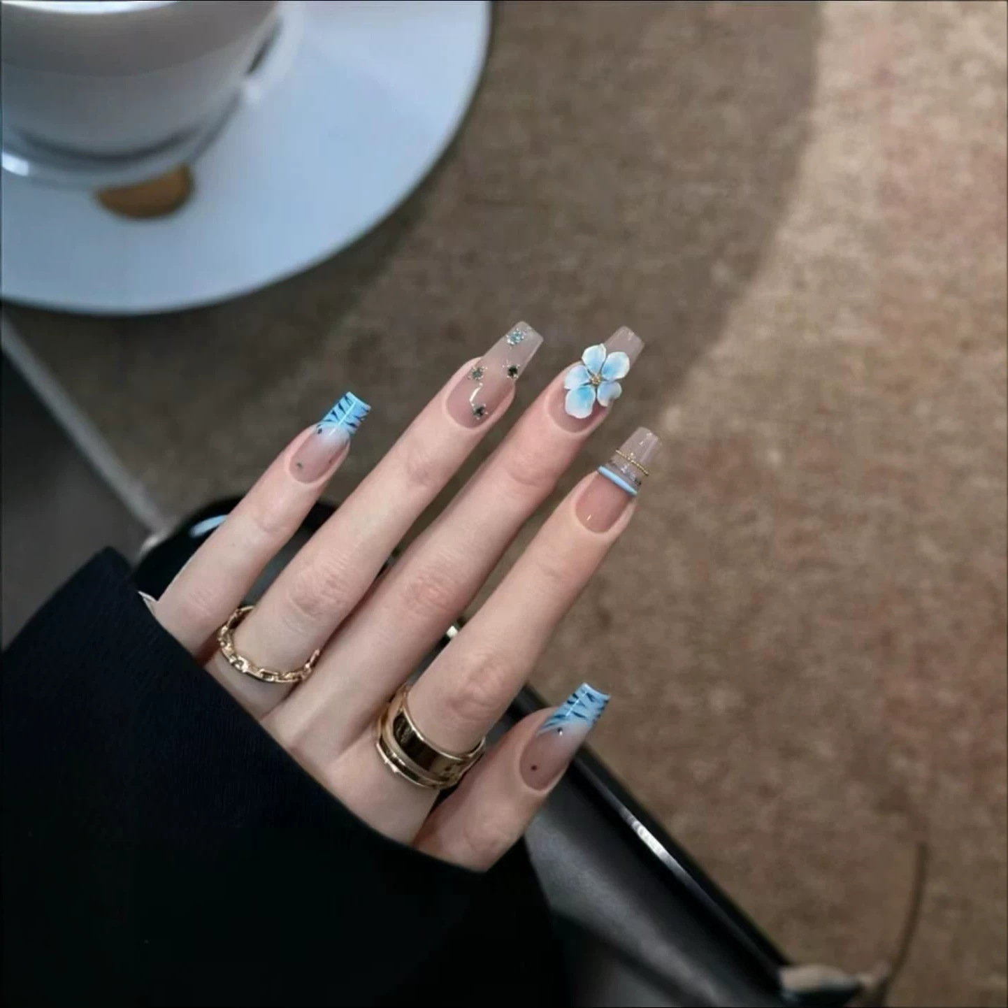 10 faux ongles faits main à pr - Nail Art Zebra Design avis et prix