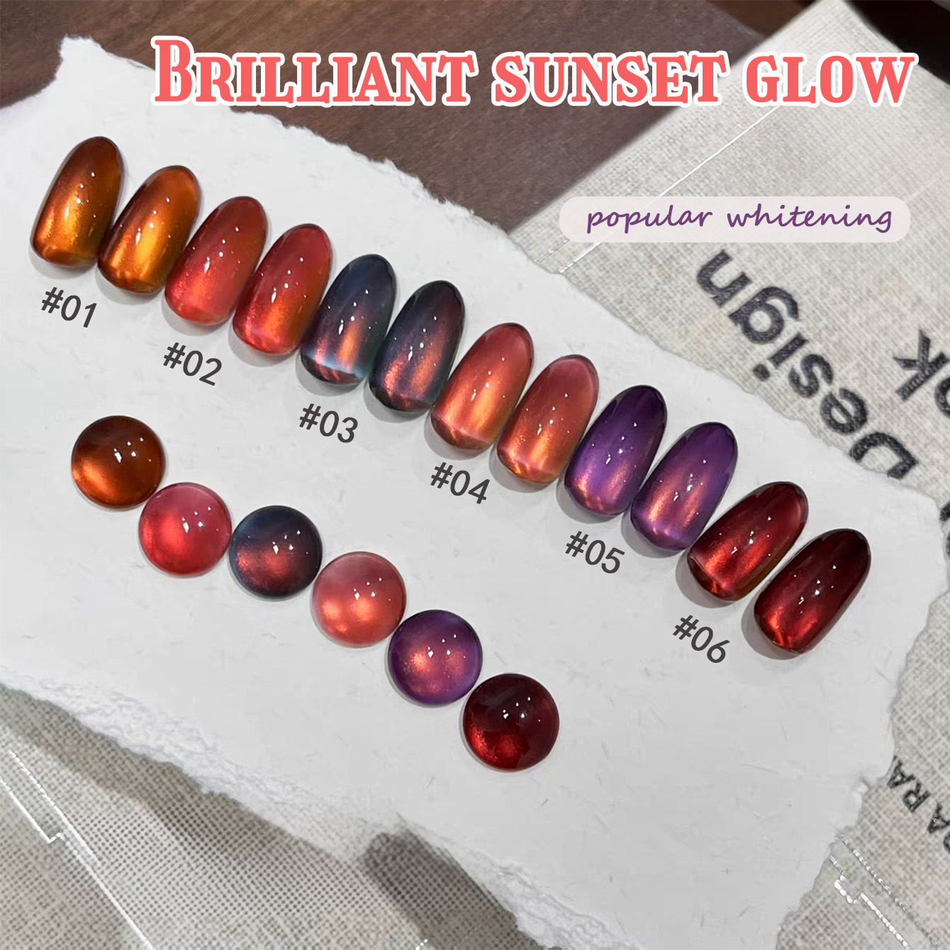 1 pièce TC Vernis à ongles gel - Nail Art Red Wine Cat Eye avis et prix