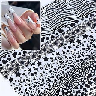 10 feuilles de transfert pour  - Nail Art Zebra Design avis et prix