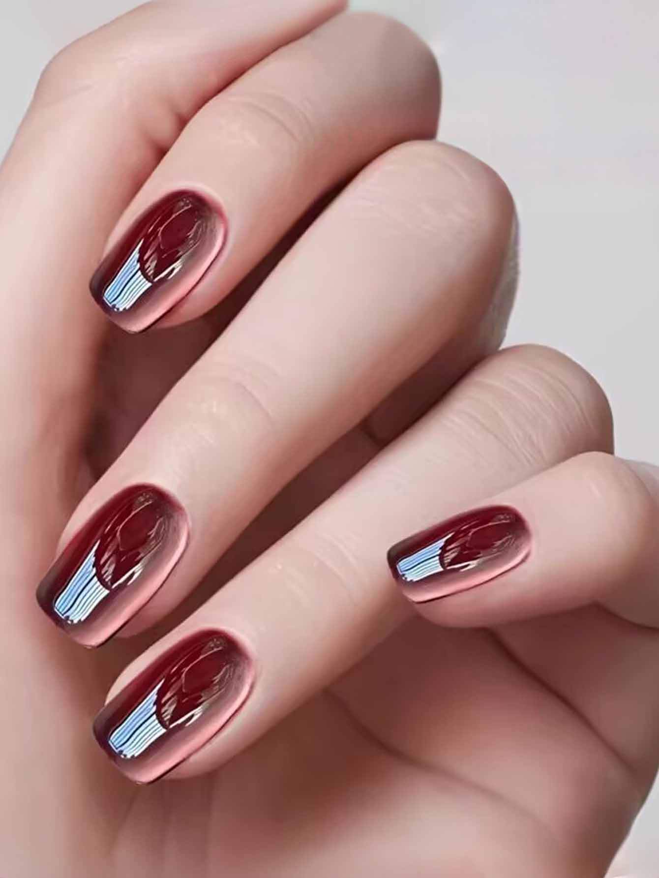 Vernis à ongles Gel œil de cha - Nail Art Burgundy avis et prix