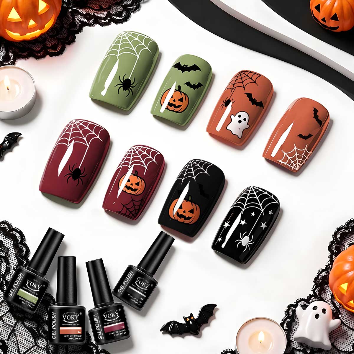 Lot de 4 vernis à ongles en ge - Nail Art Burgundy avis et prix