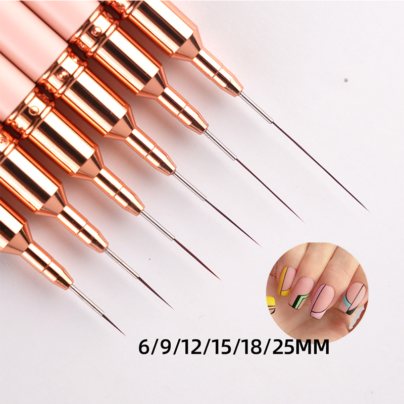 Sweet-Z 6 pièces Liner brosse  - Nail Art Zone avis et prix