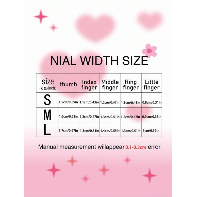 10 faux ongles courts ovales r - Nail Art Pink avis et prix