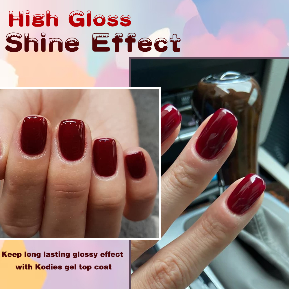 KODIES GEL vernis à ongles Gel - Nail Art Burgundy avis et prix