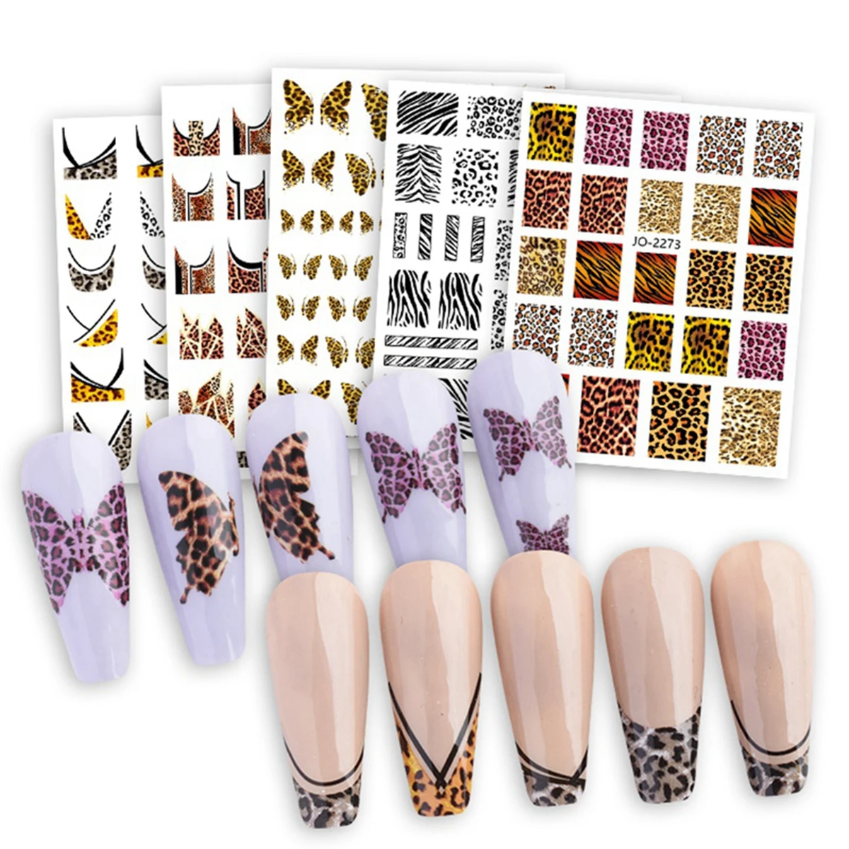 Autocollants d'art d'ongle de  - Nail Art Zebra Design avis et prix