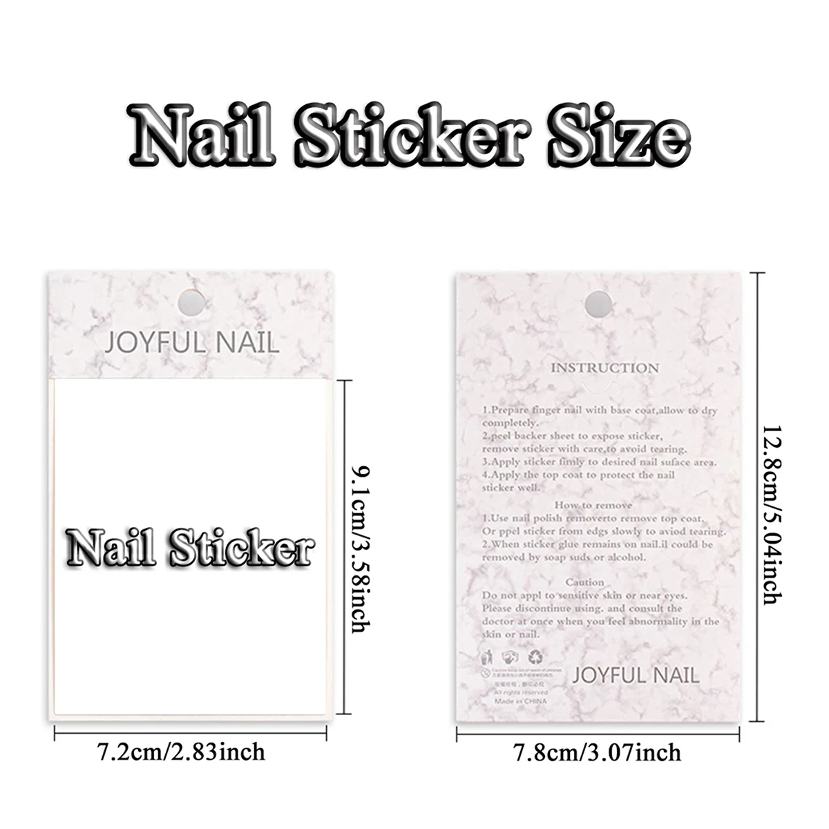 Autocollants d'art d'ongle de  - Nail Art Zebra Design avis et prix
