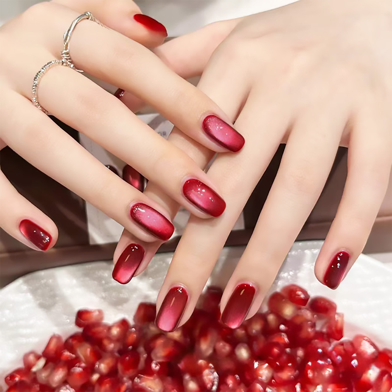 1 pièce SHAKA Vernis à ongles  - Nail Art Red Wine Cat Eye avis et prix