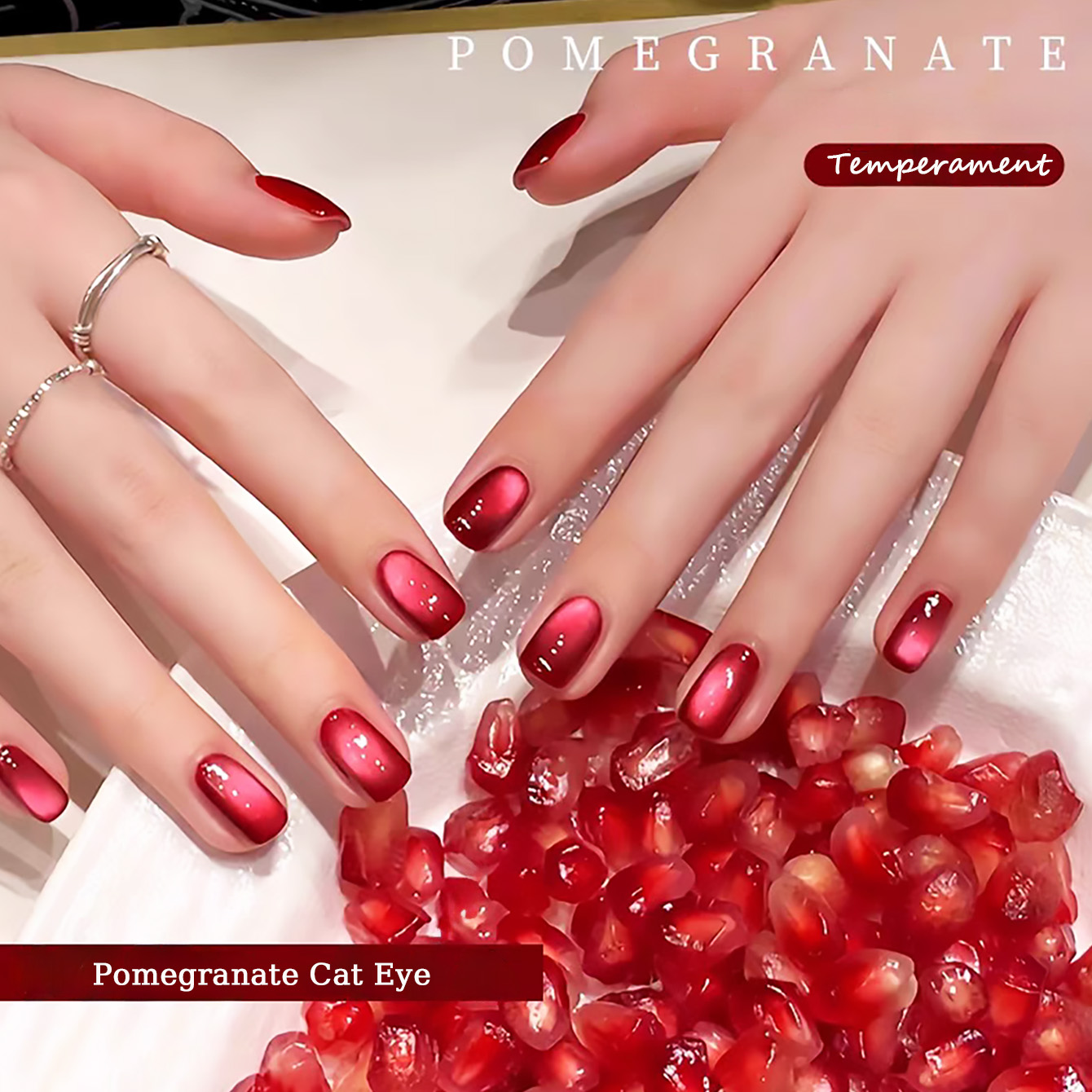 1 pièce SHAKA Vernis à ongles  - Nail Art Red Wine Cat Eye avis et prix